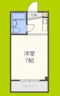 プリエール住之江御崎【4階】の間取り