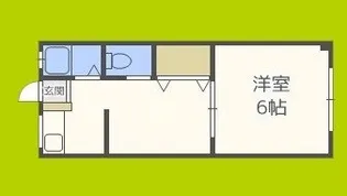 金沢マンション【2階】の間取り
