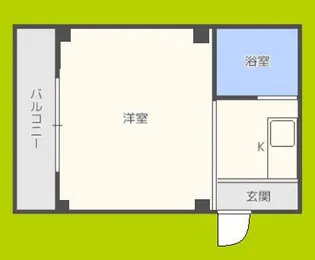 ミタカホーム7番【3階】の間取り