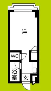 スペラーレ今里【2階】の間取り