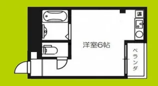 レジデンスイン梅田【5階】の間取り