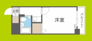 大国町青山ビル【8階】の間取り