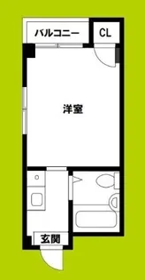 1Kの間取り画像