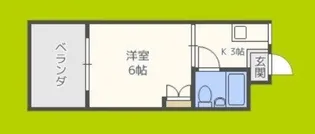 東洋プラザ都島中通【7階】の間取り