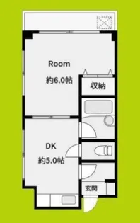 CLEAR FUKUSHIMA A棟【3階】の間取り