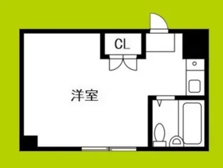 コーポミツワ【3階】の間取り