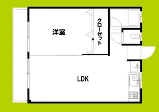 ヴィラナリー浜【4階】の間取り