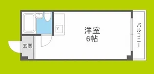 コスモメイト野田【4階】の間取り