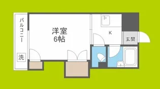 FM Nakazaki I【10階】の間取り