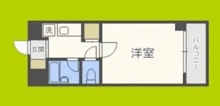 ラフィネ・ドミール【4階】の間取り