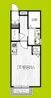アキュラメゾン【2階】の間取り
