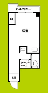 シャトー都島【4階】の間取り