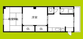 別府マンション【4階】の間取り
