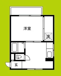 二宮マンション【2階】の間取り