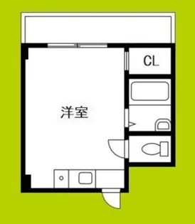 サンタウンあき【3階】の間取り