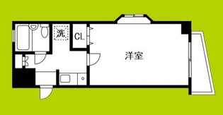 デ・リード住吉公園【5階】の間取り