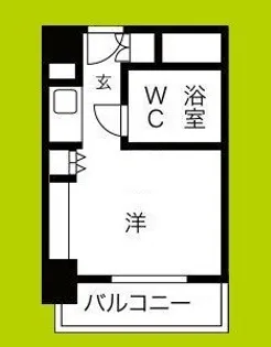 アーバンエース上本町パル【3階】の間取り