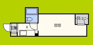 レディースダイテツ【4階】の間取り