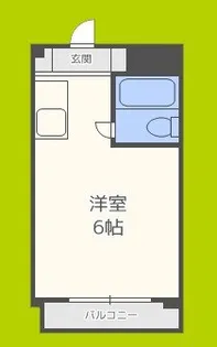 メゾン・ド・サンセール【6階】の間取り