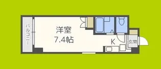 SK天六【4階】の間取り