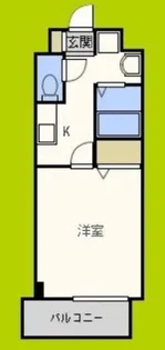 M’プラザ今里弐番館【8階】の間取り