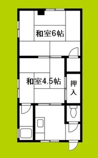 中村マンション【3階】の間取り