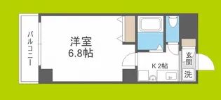 フォレスト新町【4階】の間取り