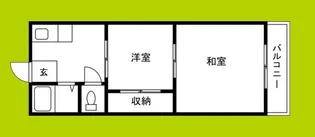 ハイツ泉【3階】の間取り