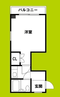 SKハイツ平野【6階】の間取り