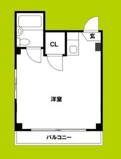 ビッグバーンズマンション関目【5階】の間取り