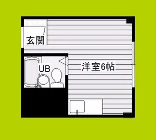 1Rの間取り画像