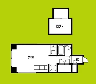 トラスティーコート【4階】の間取り