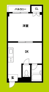 ロイヤルハイツ山之内【3階】の間取り