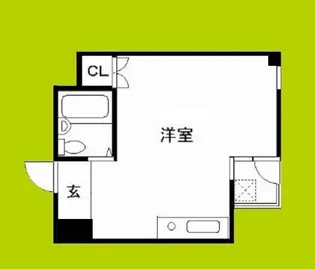 コスモハイツ今福【4階】の間取り