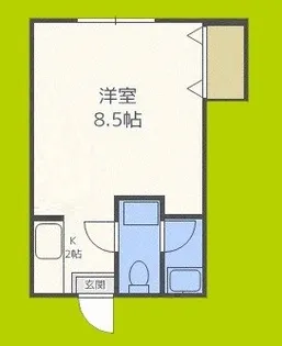 マンションイレブン【2階】の間取り