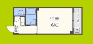 グランドリーペペ平野東【2階】の間取り