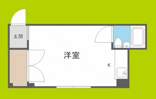 エイトビル江戸堀【3階】の間取り