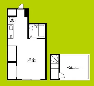 1Rの間取り画像