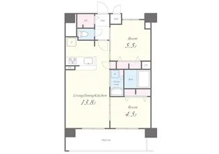 セイワパレス美章園駅前【8階】の間取り