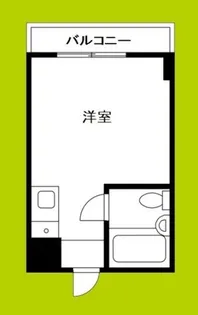 アパートメント天王寺【3階】の間取り