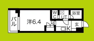 SWISS京橋【10階】の間取り