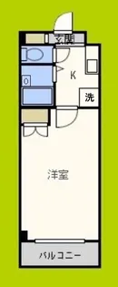 パテオ長居【4階】の間取り