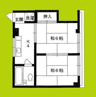 コーポ奥村【3階】の間取り