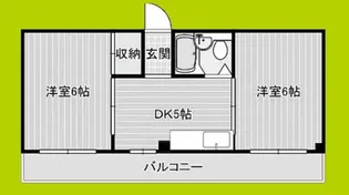 エヌアール千本南【3階】の間取り