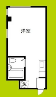 デイルーチェ上町EAST【6階】の間取り