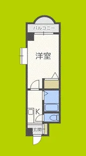 ノルデンハイム上新庄II【2階】の間取り