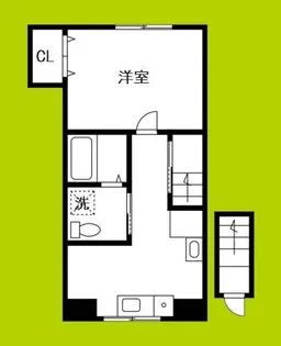 エルメゾン伝法【2階】の間取り