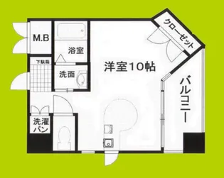 カレントハウス【5階】の間取り
