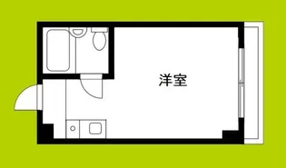 エクラ深江橋【3階】の間取り