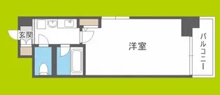 エスリード同心第3【2階】の間取り
